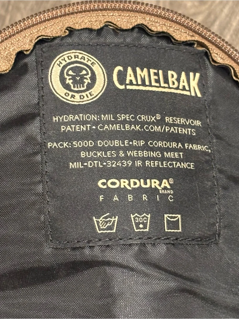CamelBak Tactical Thermobak 3L 100-oz. Mil-Spec Crux Hydration Pack - Coyote